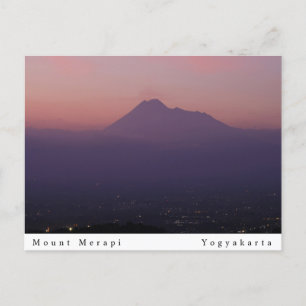 Mount Merapi Briefkaart