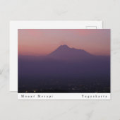Mount Merapi Briefkaart (Voorkant / Achterkant)