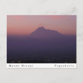 Mount Merapi Briefkaart (Voorkant)