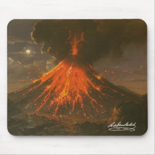 "Mount Merapi op Java"Raden Saleh® Muismat