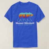 Mount Mitchell Hike North Carolina Black Mountain T-shirt (Design voorkant)