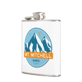 Mount Mitchell North Carolina Stars Moon Heupfles (Links)