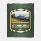 Mount Mitchell (PF) Fleece Deken (Voorkant)