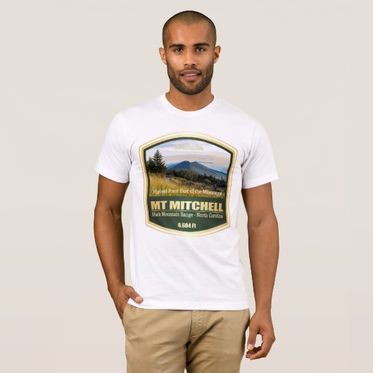 Mount Mitchell (PF) T-shirt (Voorkant volledig)