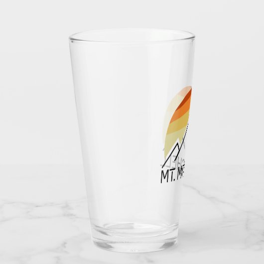 Mount Mitchell Retro Glas (Rechts)