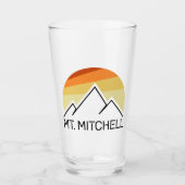 Mount Mitchell Retro Glas (Voorkant)