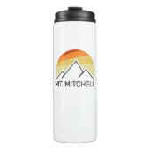 Mount Mitchell Retro Thermosbeker (Voorkant)