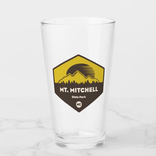 Mount Mitchell State Park Glas (Voorkant)