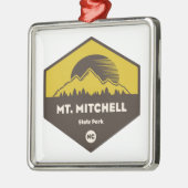 Mount Mitchell State Park Metalen Ornament (Links)