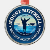 Mount Mitchell (V) Metalen Ornament (Voorkant)
