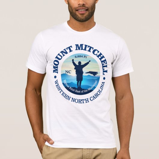 Mount Mitchell (V) T-shirt (Voorkant)