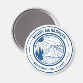 Mount Monadnock New Hampshire Hiking Skiing Travel Magneet (Voorkant / Achterkant)