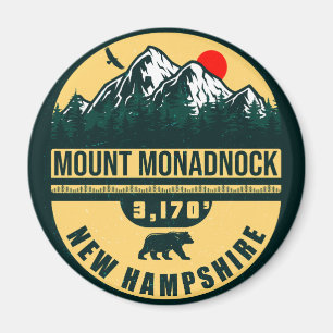 Mount Monadnock New Hampshire  Souvenirs Magneet