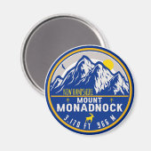 Mount Monadnock New Hampshire  Souvenirs Magneet (Voorkant / Achterkant)