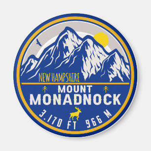Mount Monadnock New Hampshire  Souvenirs Magneet