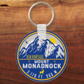 Mount Monadnock New Hampshire  Souvenirs Sleutelhanger (Voorkant)