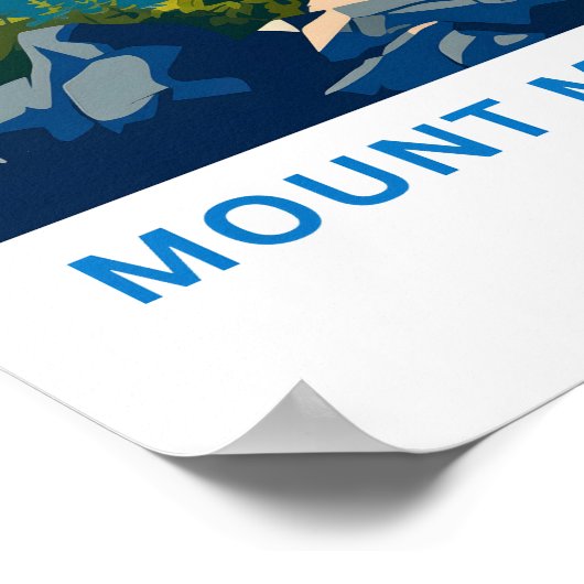 Mount Monadnock New Hampshire Travel Print (Hoek)