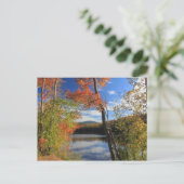 Mount Monadnock uit Dublin NH Howe Reservoir Briefkaart (Staand voorkant)