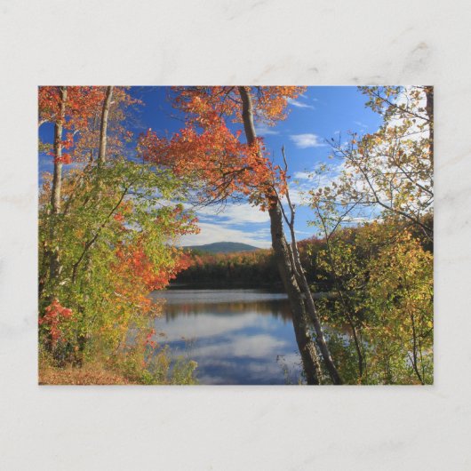 Mount Monadnock uit Dublin NH Howe Reservoir Briefkaart (Voorkant)