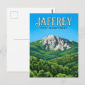Mount Monadnock VS Briefkaart (Voorkant / Achterkant)