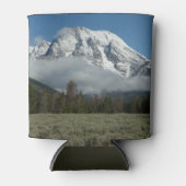 Mount Moran en Clouds in Grand Teton Blikjeskoeler (Voorkant)