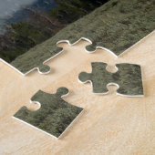 Mount Moran en Clouds in Grand Teton Legpuzzel (Zijkant)