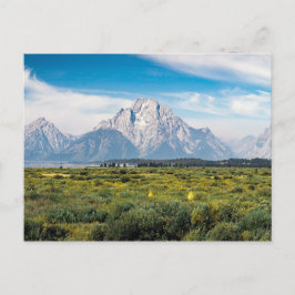 Mount Moran in Grand Teton National Park Briefkaart