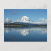 Mount Moran Reflection in Grand Teton Briefkaart (Voorkant)