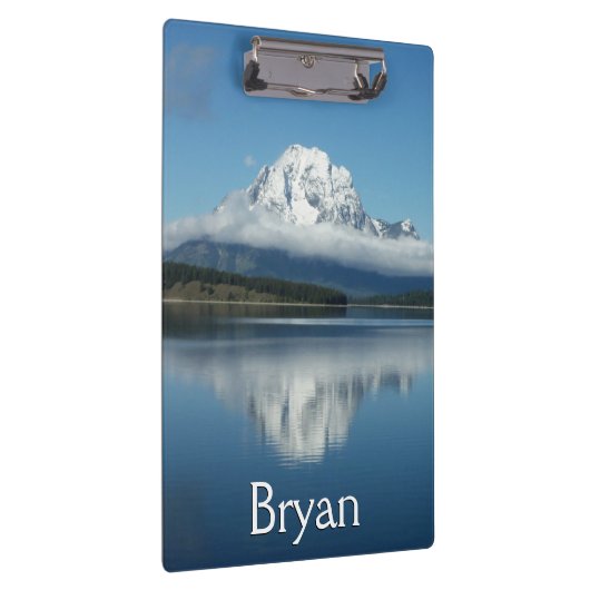 Mount Moran Reflection in Grand Teton Klembord (Rechts)