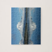 Mount Moran Reflection in Grand Teton Legpuzzel (Verticaal)