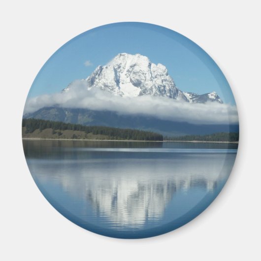 Mount Moran Reflection in Grand Teton Magneet (Voorkant)