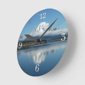 Mount Moran Reflection in Grand Teton Ronde Klok (Hoek)