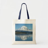 Mount Moran Reflection in Grand Teton Tote Bag (Voorkant)