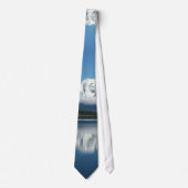 Mount Moran weerspiegeling bij Grand Teton Stropdas (Voorkant)