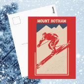 Mount Mt. Hotham Victoriaans Alps Ski Briefkaart