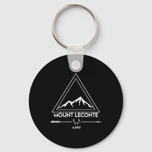 Mount Mt Leconte Smoky Mountains Tennessee Wandele Sleutelhanger