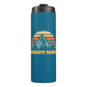 Mount Muir California Retro Turquoise Thermosbeker (Voorkant)