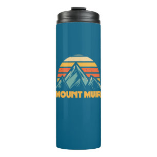 Mount Muir California Retro Turquoise Thermosbeker
