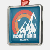 Mount Muir California Sun Eagle Metalen Ornament (Links)