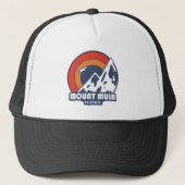 Mount Muir California Sun Eagle Trucker Pet (Voorkant)