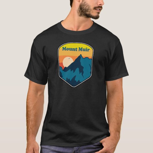 Mount Muir California Sunrise T-shirt (Voorkant)
