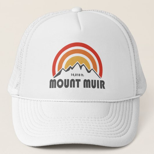 Mount Muir California Trucker Pet (Voorkant)