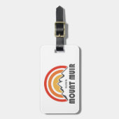 Mount Muir Californië Bagagelabel (Voorkant verticaal)