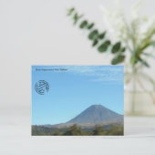 Mount Ngauruhoe (Neuseeland) Postkarte Briefkaart (Staand voorkant)