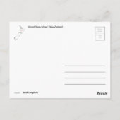 Mount Ngauruhoe (Neuseeland) Postkarte Briefkaart (Achterkant)