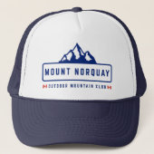 Mount Norquay Buitenactiviteiten Trucker Pet (Voorkant)