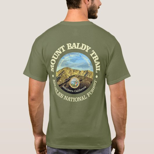 Mount Old Baldy T-shirt (Achterkant)