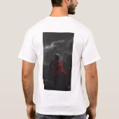 Mount Olympus Donker Landschap T-shirt (Achterkant)