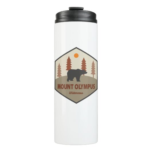 Mount Olympus Wilderness Utah Beer Thermosbeker (Voorkant)
