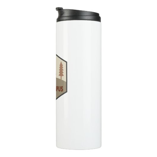 Mount Olympus Wilderness Utah Beer Thermosbeker (Geroteerd rechts)